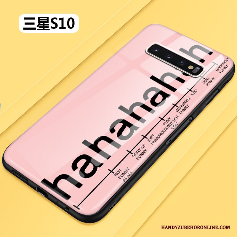 Samsung Galaxy S10 Skal Telefon Kyla Fallskydd Fodral Hård Tecknat Kreativa