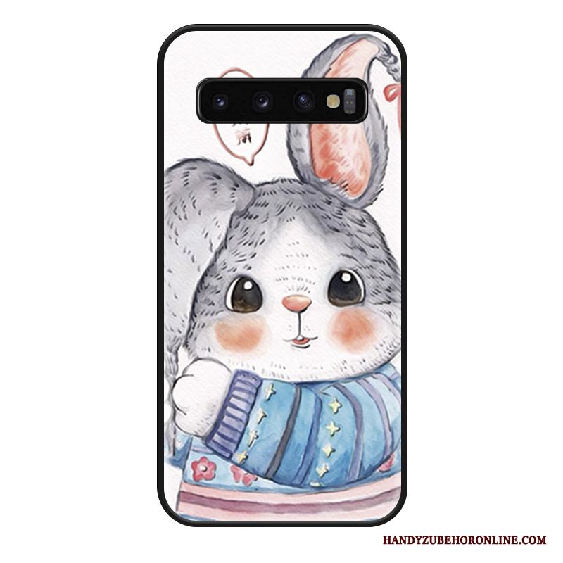 Samsung Galaxy S10+ Vacker All Inclusive Skal Telefon Mode Net Red Kreativa Skydd