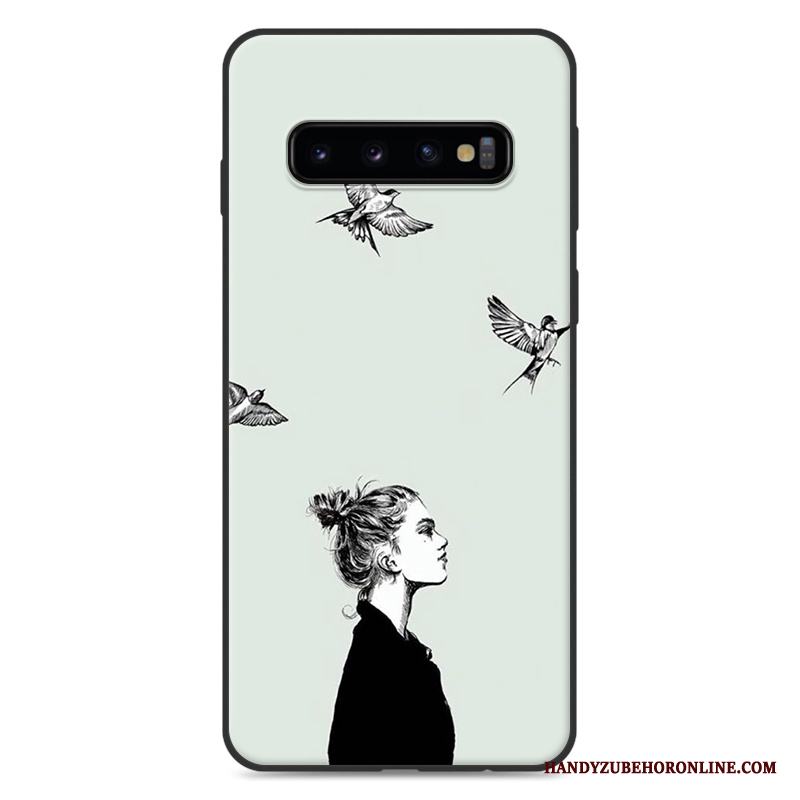 Samsung Galaxy S10+ Vind Skal Telefon Trend Mode Kreativa Personlighet Net Red