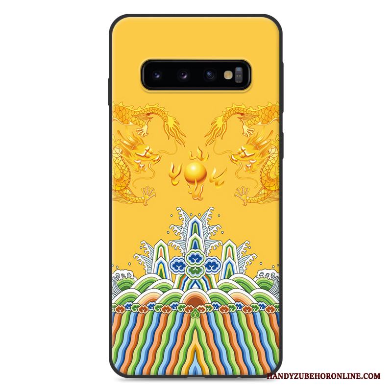 Samsung Galaxy S10+ Vind Skal Telefon Trend Mode Kreativa Personlighet Net Red