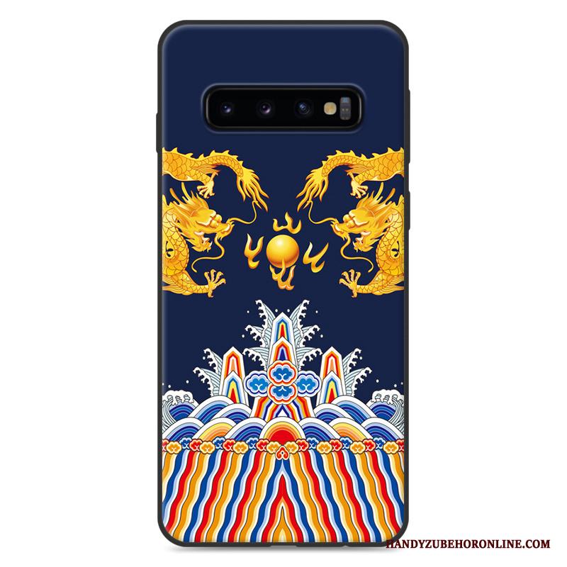 Samsung Galaxy S10+ Vind Skal Telefon Trend Mode Kreativa Personlighet Net Red