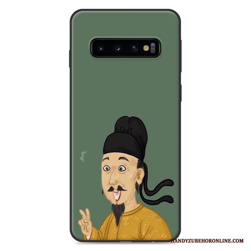 Samsung Galaxy S10+ Vind Skal Telefon Trend Mode Kreativa Personlighet Net Red