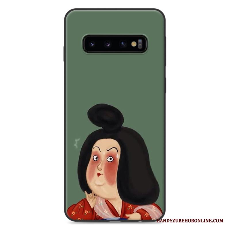 Samsung Galaxy S10+ Vind Skal Telefon Trend Mode Kreativa Personlighet Net Red