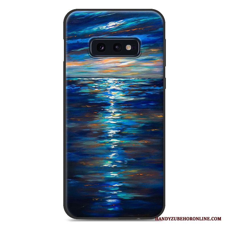 Samsung Galaxy S10e All Inclusive Fodral Kreativa Skal Telefon Mode Skydd Grå