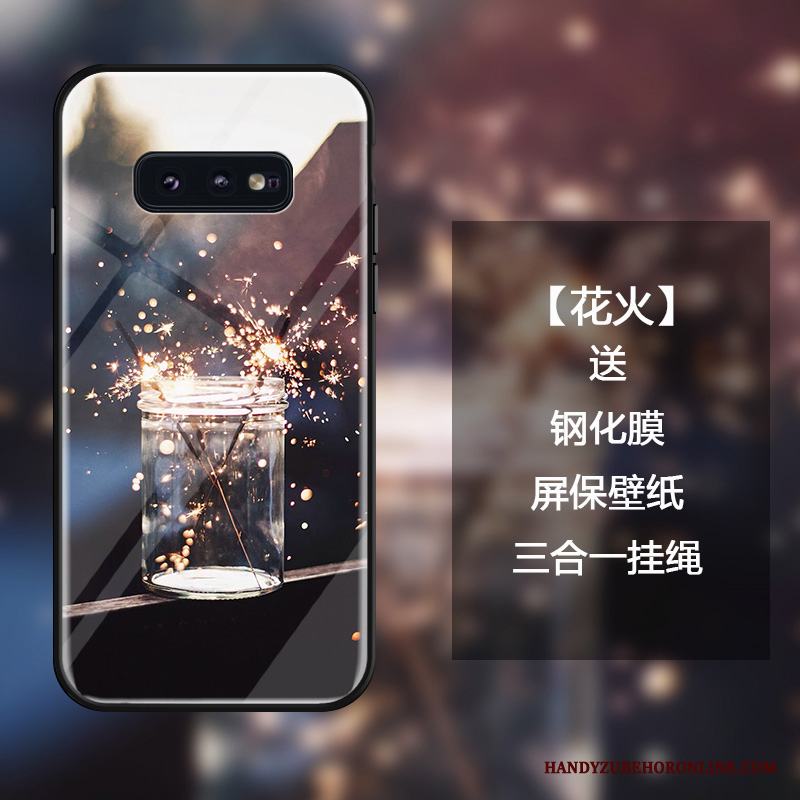 Samsung Galaxy S10e All Inclusive Personlighet Gul Skal Telefon Mode Net Red Skydd