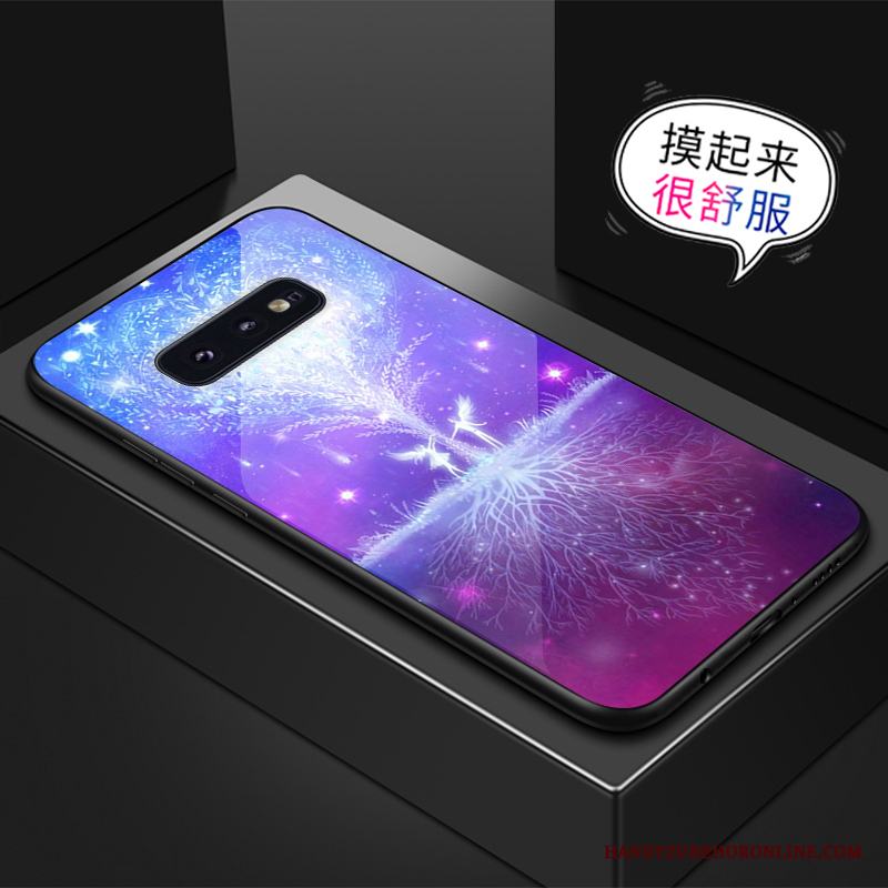 Samsung Galaxy S10e Fallskydd Skal Telefon Kreativa Gul Glas Stjärna