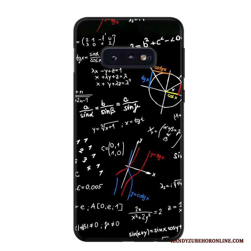 Samsung Galaxy S10e Fodral Skydd Personlighet Röd Skal Telefon Nubuck Retro
