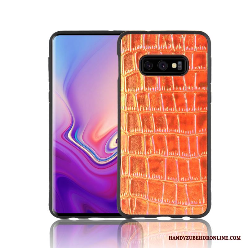 Samsung Galaxy S10e Kreativa Skal Telefon Purpur All Inclusive Skydd Fodral Mjuk