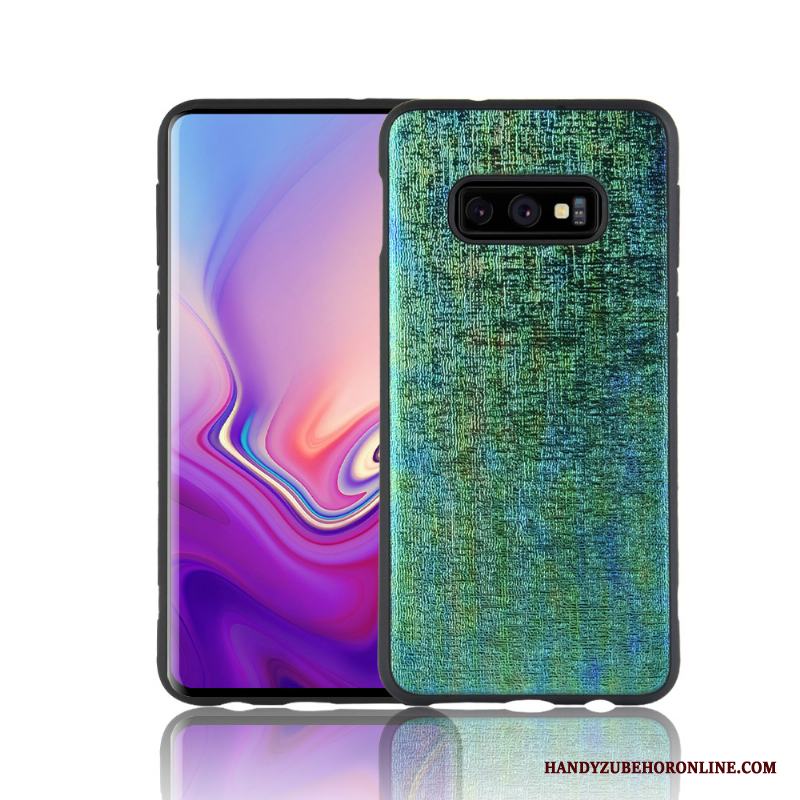 Samsung Galaxy S10e Kreativa Skal Telefon Purpur All Inclusive Skydd Fodral Mjuk