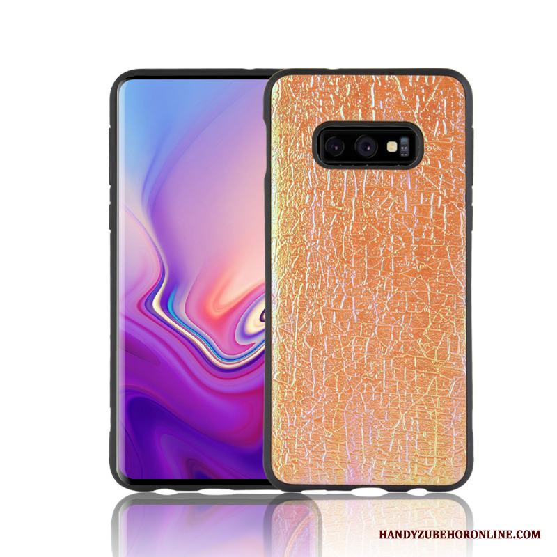 Samsung Galaxy S10e Kreativa Skal Telefon Purpur All Inclusive Skydd Fodral Mjuk