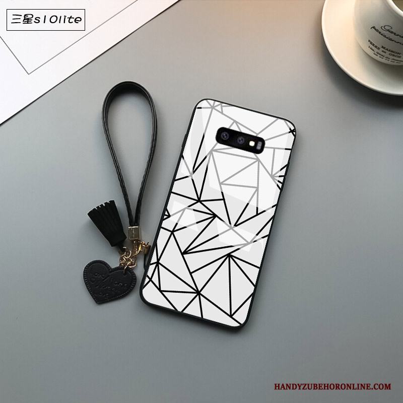 Samsung Galaxy S10e Kreativa Skydd All Inclusive Glas Fallskydd Fodral Skal Telefon