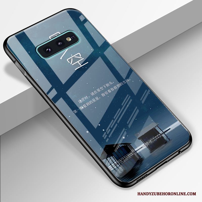 Samsung Galaxy S10e Skal Mjuk Silikon Hård Anpassa Personlighet Trend Glas