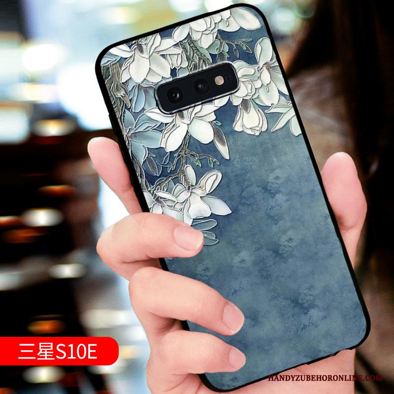 Samsung Galaxy S10e Skal Telefon Nubuck Skydd Lättnad Trend Varumärke Fallskydd Stjärna