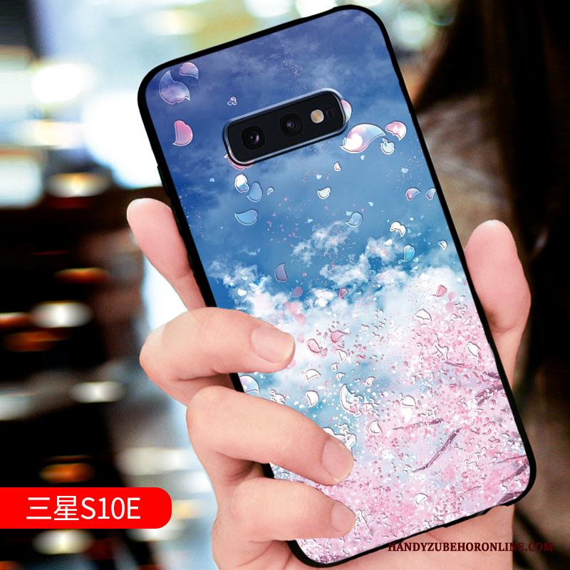 Samsung Galaxy S10e Skal Telefon Nubuck Skydd Lättnad Trend Varumärke Fallskydd Stjärna