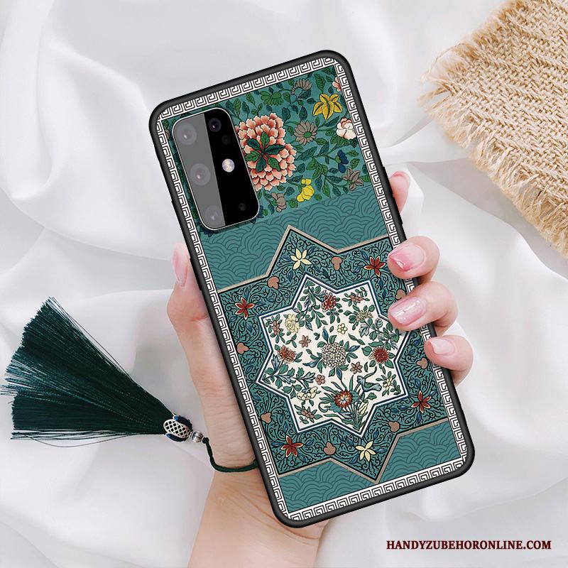 Samsung Galaxy S20 Net Red Personlighet Skydd Vind Grön Trend Skal Telefon