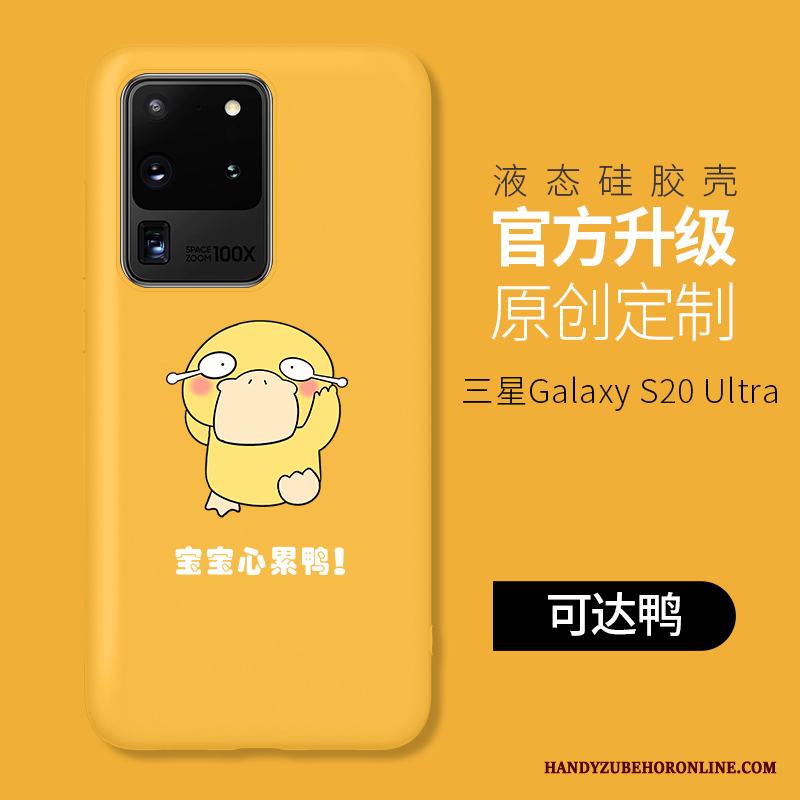 Samsung Galaxy S20+ Silikon Stjärna Grön Skal Telefon Tecknat Vacker Fodral