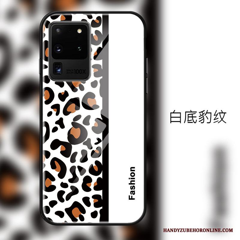 Samsung Galaxy S20 Ultra Fodral Skydd Trend Mode Skal Telefon Mjuk Leopard