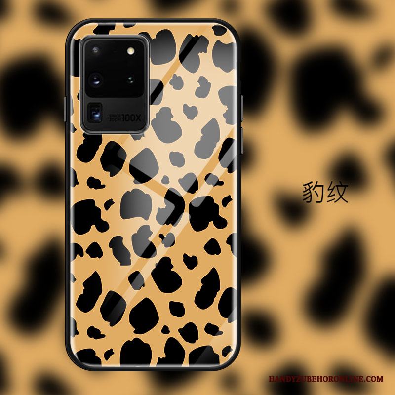 Samsung Galaxy S20 Ultra Fodral Skydd Trend Mode Skal Telefon Mjuk Leopard