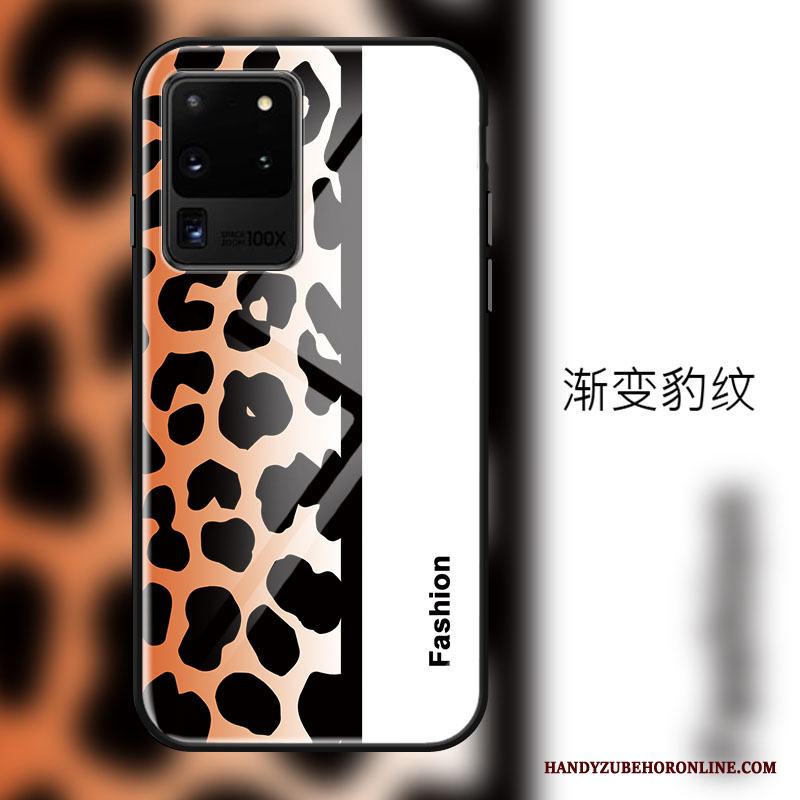 Samsung Galaxy S20 Ultra Fodral Skydd Trend Mode Skal Telefon Mjuk Leopard