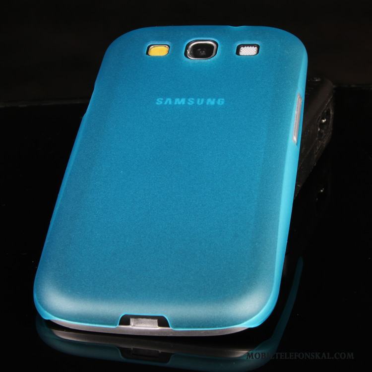 Samsung Galaxy S3 Skal Slim Fodral Stjärna Grön Skydd Nubuck