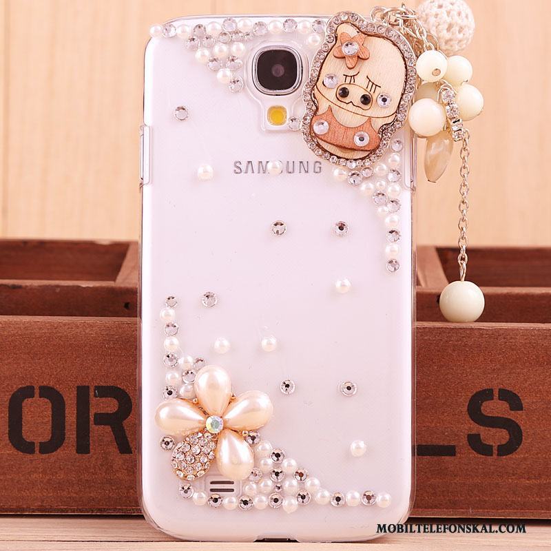 Samsung Galaxy S4 Skal Skydd Ny Fodral Strass Trend Guld Stjärna