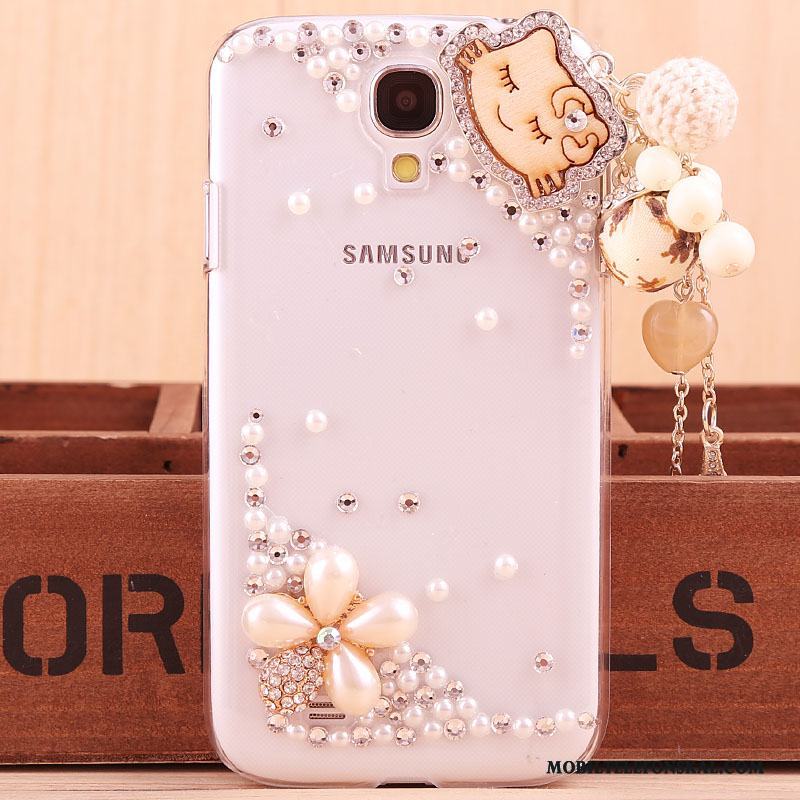 Samsung Galaxy S4 Skal Skydd Ny Fodral Strass Trend Guld Stjärna