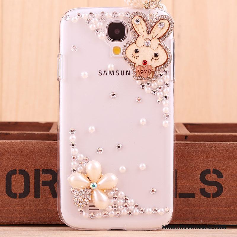 Samsung Galaxy S4 Skal Skydd Ny Fodral Strass Trend Guld Stjärna