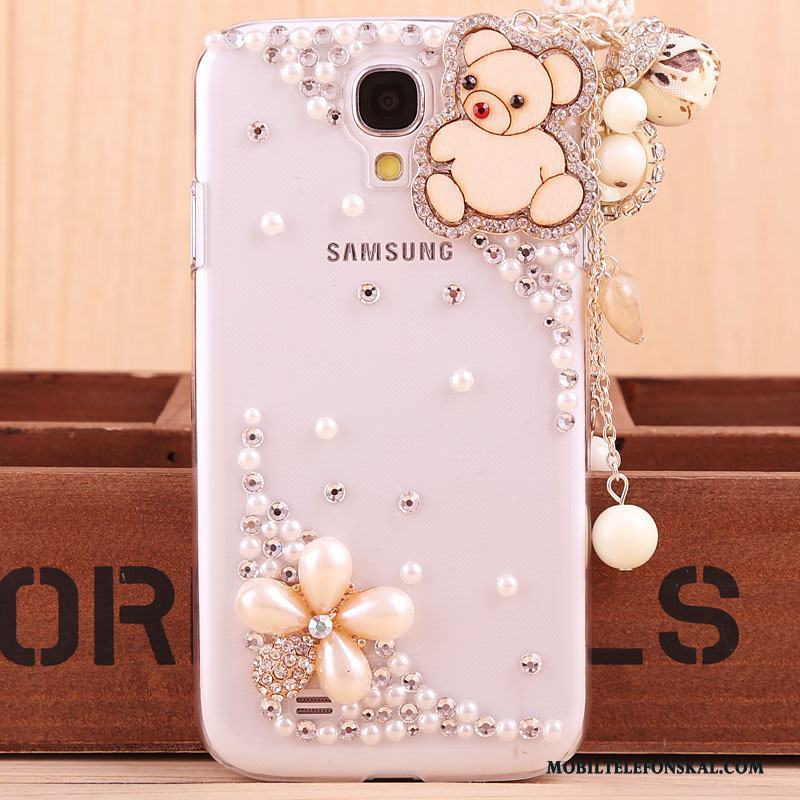 Samsung Galaxy S4 Skal Skydd Ny Fodral Strass Trend Guld Stjärna