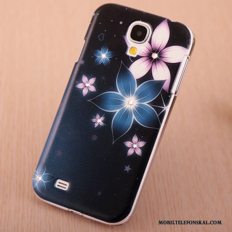 Samsung Galaxy S4 Skydd Fodral Skal Telefon Stjärna Rosa