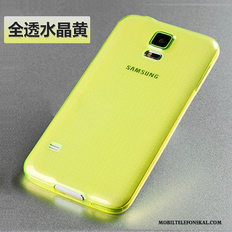 Samsung Galaxy S5 Mjuk Stjärna Skal Telefon Fallskydd Mobil Telefon Guld Ny