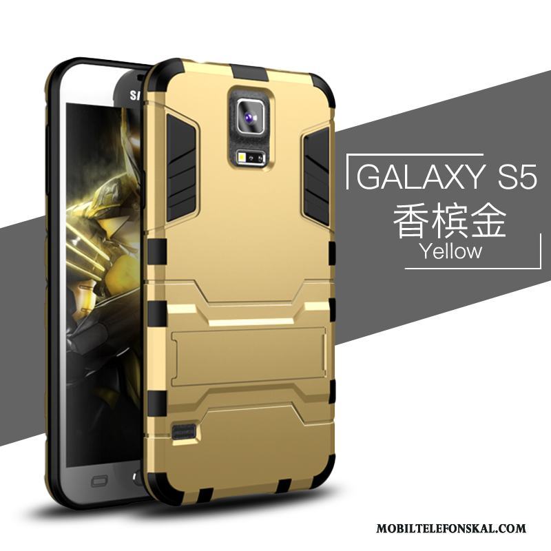 Samsung Galaxy S5 Skal Telefon Skydd Fodral Kreativa Personlighet Trend Svart
