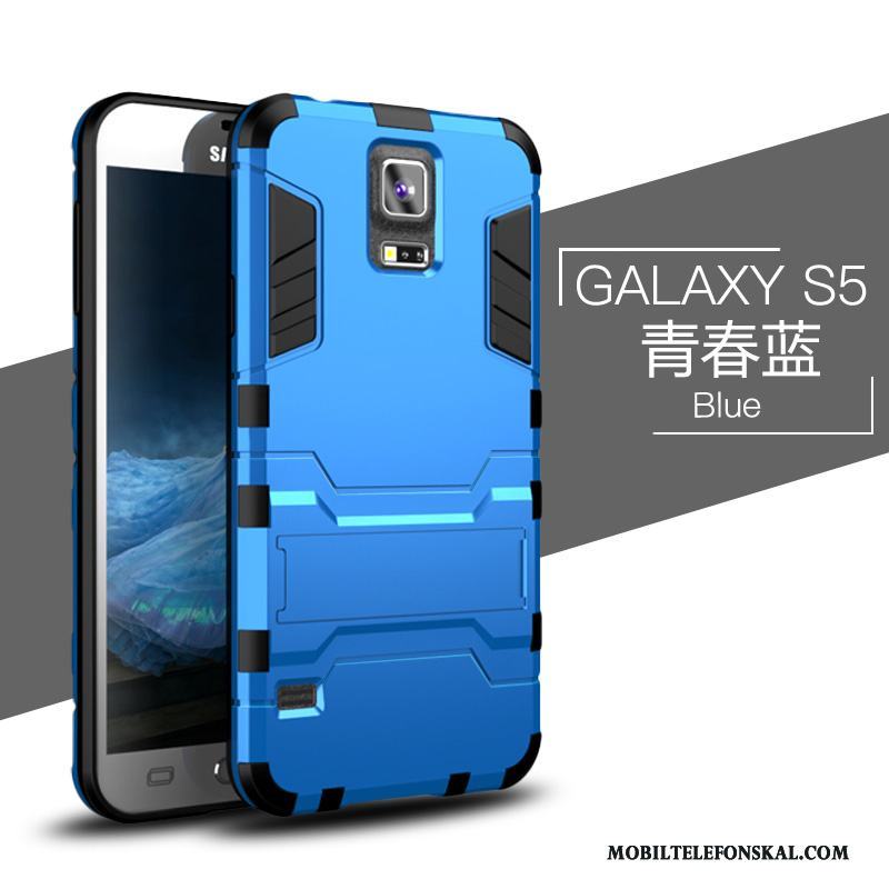 Samsung Galaxy S5 Skal Telefon Skydd Fodral Kreativa Personlighet Trend Svart