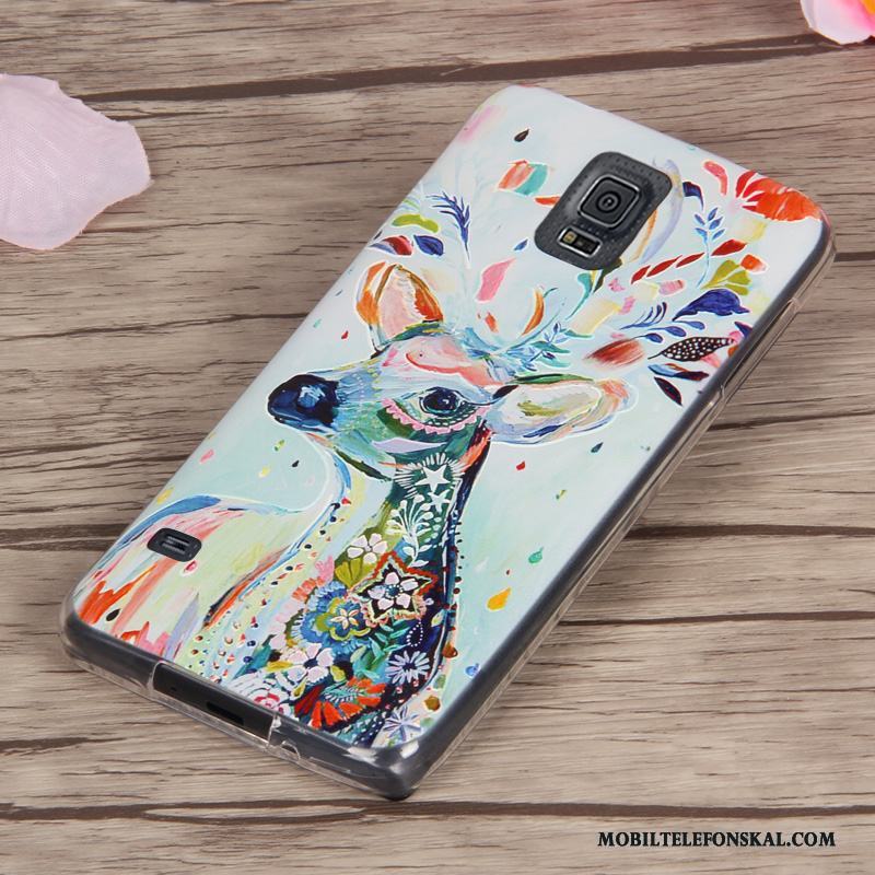 Samsung Galaxy S5 Stjärna Purpur Fallskydd Skal Mobil Telefon Telefon Silikon