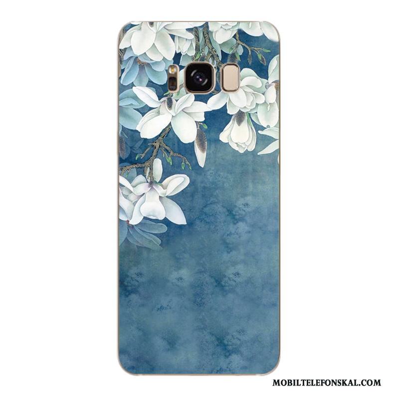 Samsung Galaxy S6 Edge + Blommor Fodral Skal Telefon Trend Varumärke Mobil Telefon Skydd Mjuk