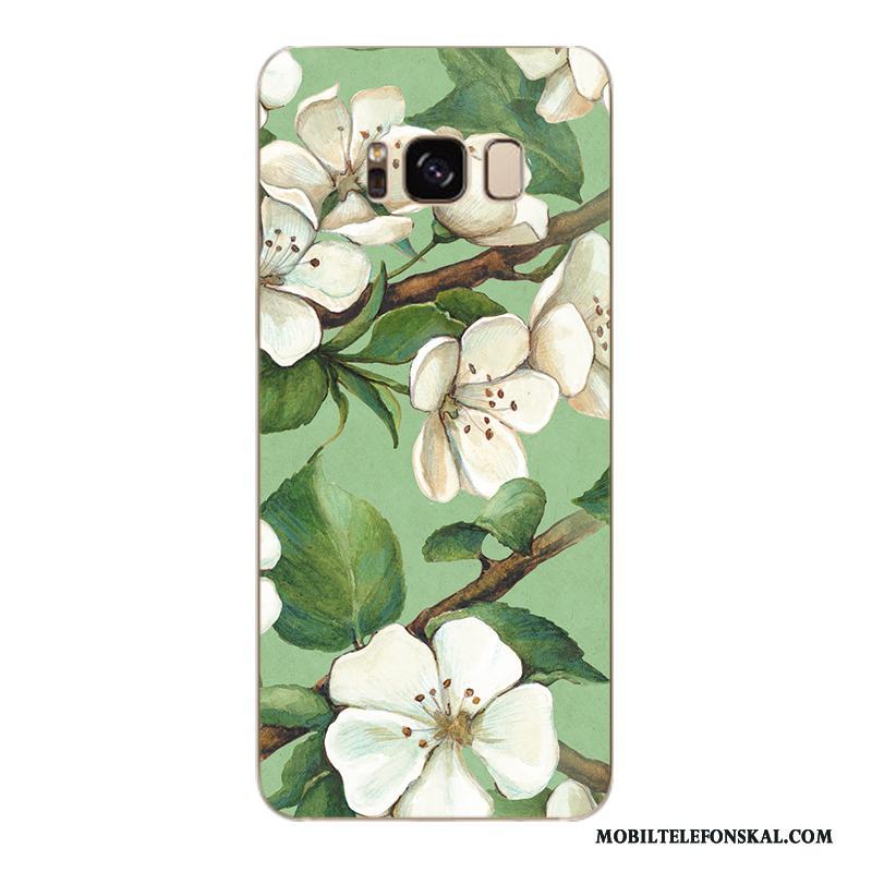 Samsung Galaxy S6 Edge + Blommor Fodral Skal Telefon Trend Varumärke Mobil Telefon Skydd Mjuk