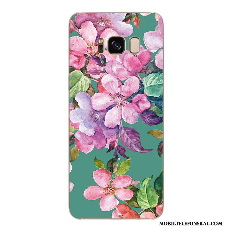 Samsung Galaxy S6 Edge + Blommor Fodral Skal Telefon Trend Varumärke Mobil Telefon Skydd Mjuk