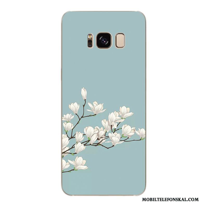 Samsung Galaxy S6 Edge + Blommor Fodral Skal Telefon Trend Varumärke Mobil Telefon Skydd Mjuk