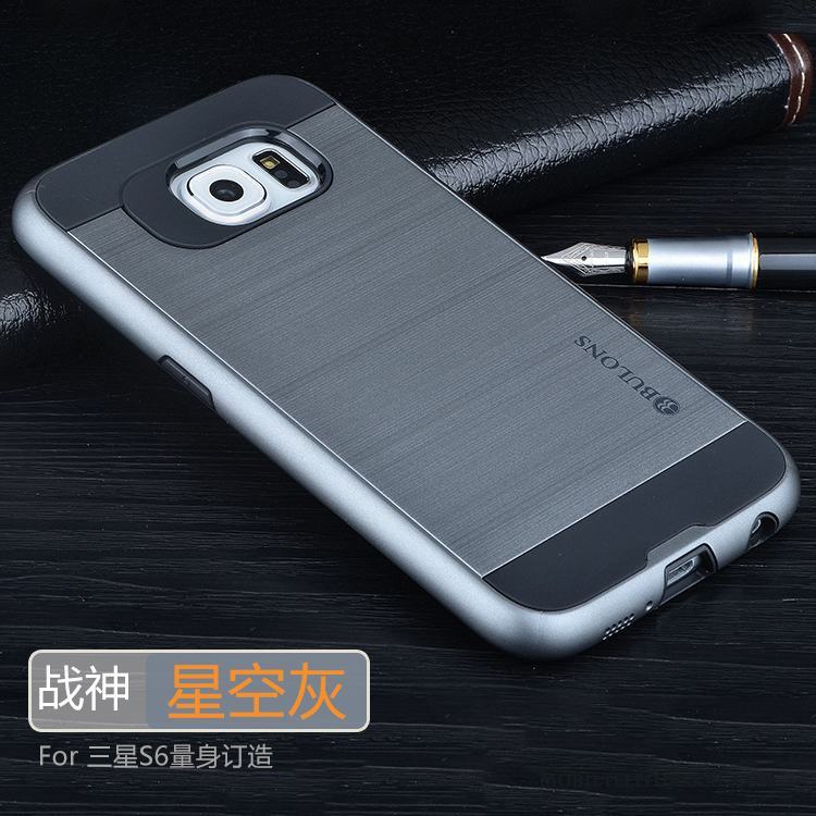 Samsung Galaxy S6 Edge + Skal Mörkgrön Silikon Stjärna Fodral Skydd Mobil Telefon Fallskydd