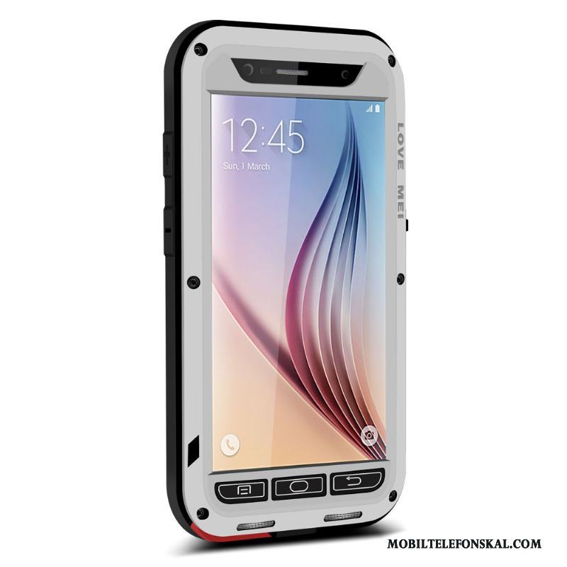 Samsung Galaxy S6 Fodral All Inclusive Skal Telefon Mjuk Stjärna Fallskydd Silikon