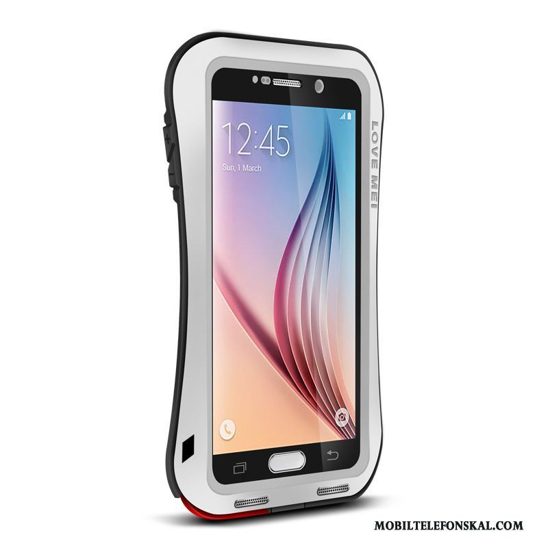 Samsung Galaxy S6 Fodral All Inclusive Skal Telefon Mjuk Stjärna Fallskydd Silikon