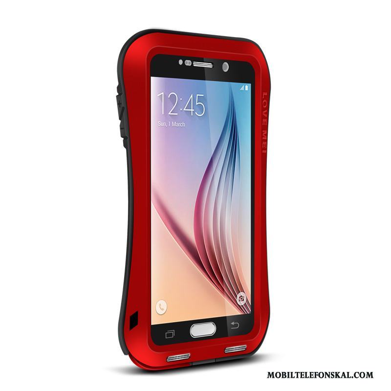 Samsung Galaxy S6 Fodral All Inclusive Skal Telefon Mjuk Stjärna Fallskydd Silikon