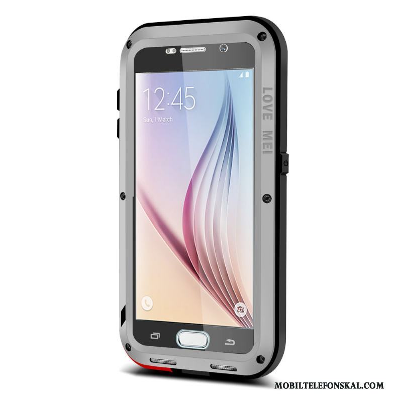 Samsung Galaxy S6 Fodral All Inclusive Skal Telefon Mjuk Stjärna Fallskydd Silikon