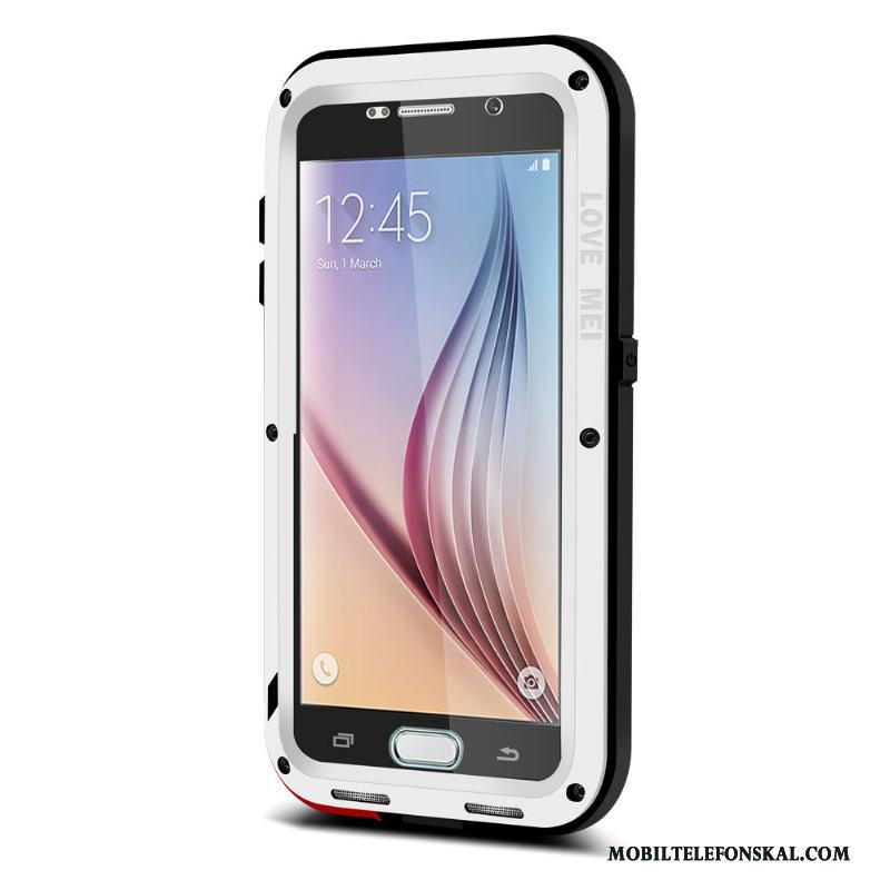 Samsung Galaxy S6 Fodral All Inclusive Skal Telefon Mjuk Stjärna Fallskydd Silikon