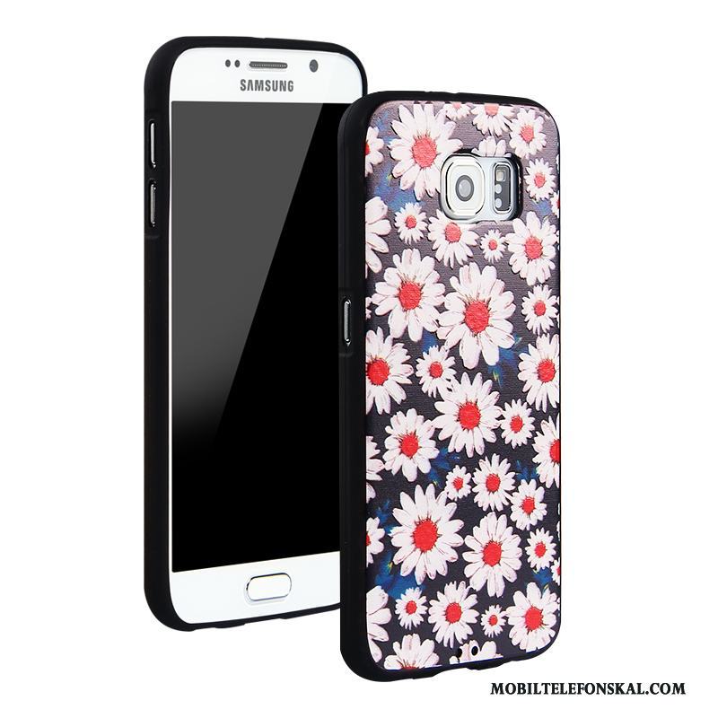 Samsung Galaxy S6 Stjärna All Inclusive Färg Silikon Skydd Tecknat Skal Telefon
