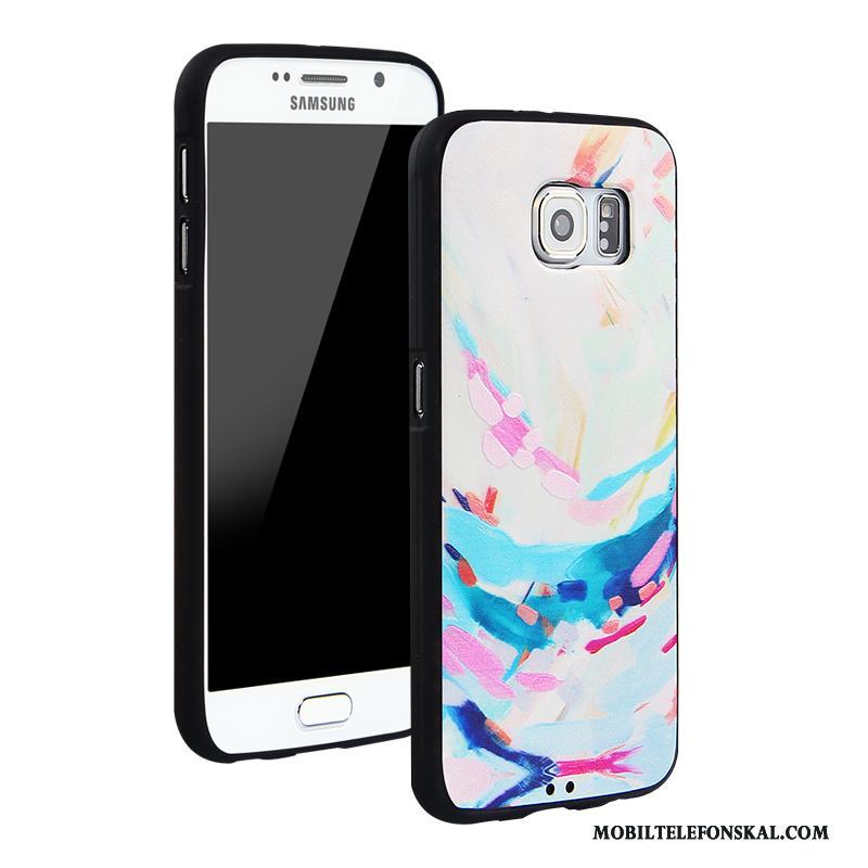 Samsung Galaxy S6 Stjärna All Inclusive Färg Silikon Skydd Tecknat Skal Telefon
