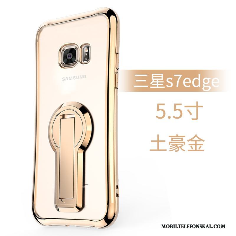 Samsung Galaxy S7 Edge Fallskydd Silikon All Inclusive Fodral Stjärna Skal Telefon Mobil Telefon