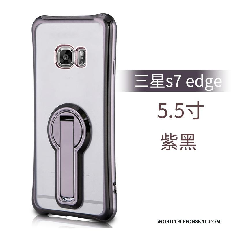 Samsung Galaxy S7 Edge Fallskydd Silikon All Inclusive Fodral Stjärna Skal Telefon Mobil Telefon