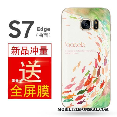 Samsung Galaxy S7 Edge Kreativa Färg Skal Telefon Skydd Personlighet Fodral Stjärna