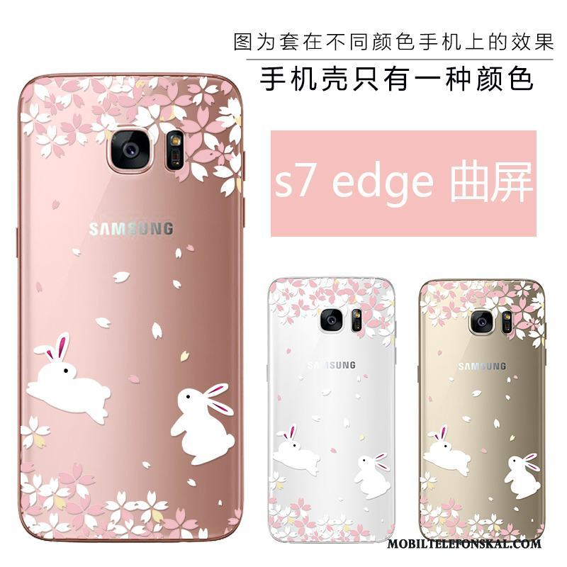 Samsung Galaxy S7 Edge Skal Ny Skönhet Fodral Stjärna Mjuk Fallskydd