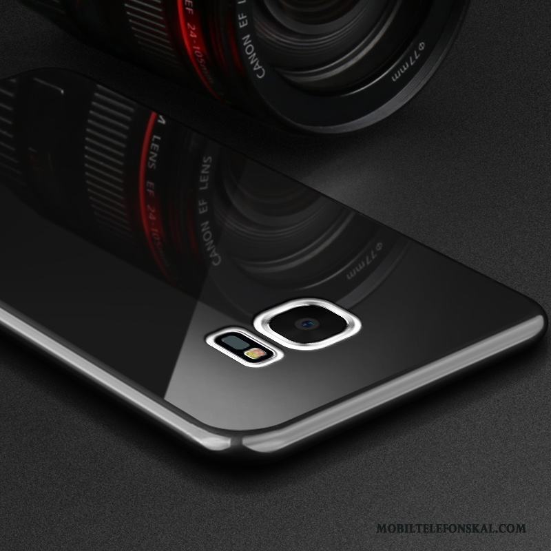 Samsung Galaxy S7 Edge Skal Personlighet Slim Support Fallskydd Stjärna Enkel Röd